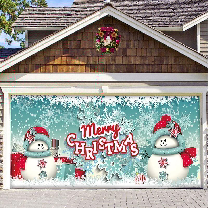 🎄 Christmas  Reusable Garage Door Decoration