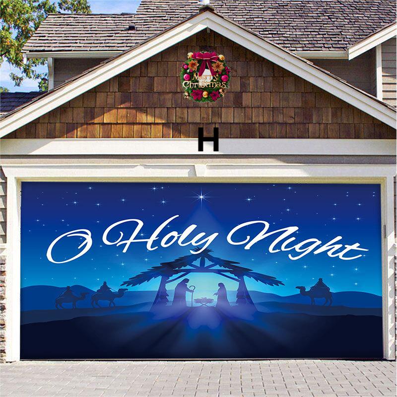 🎄 Christmas  Reusable Garage Door Decoration