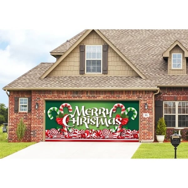 🎄 Christmas  Reusable Garage Door Decoration