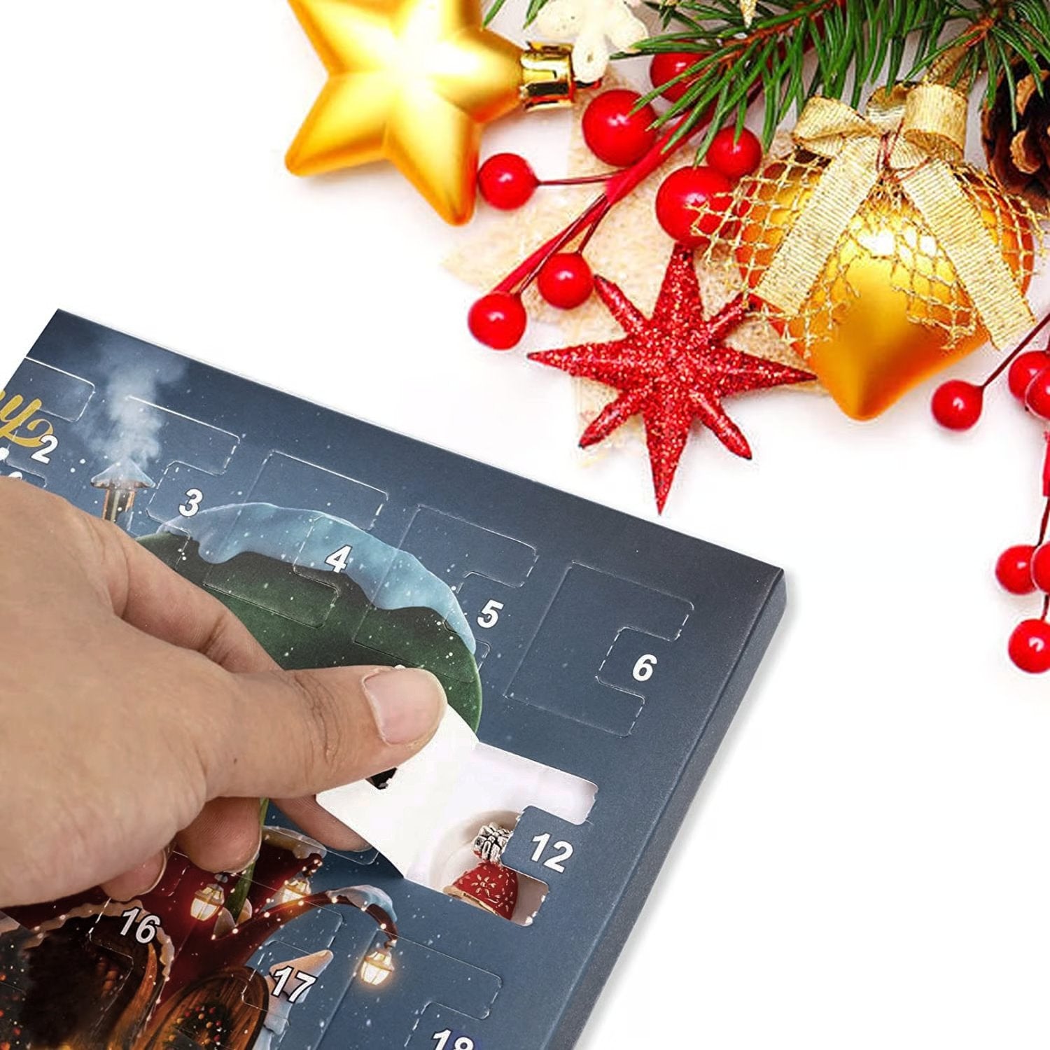 DIY 24 Days Christmas Countdown Calendar Bracelets Set