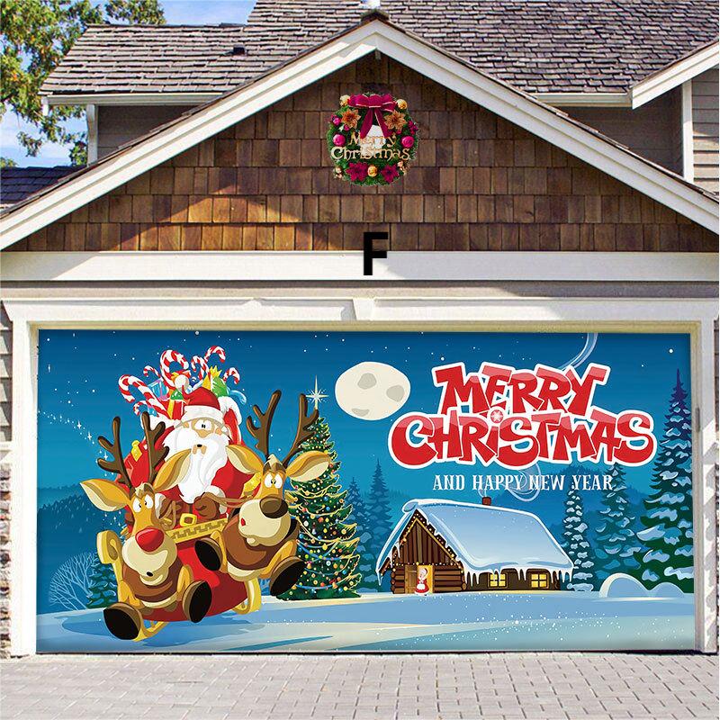 🎄 Christmas  Reusable Garage Door Decoration