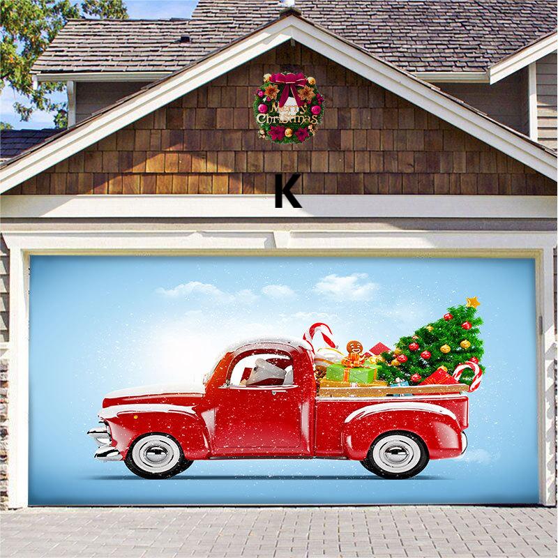 🎄 Christmas  Reusable Garage Door Decoration