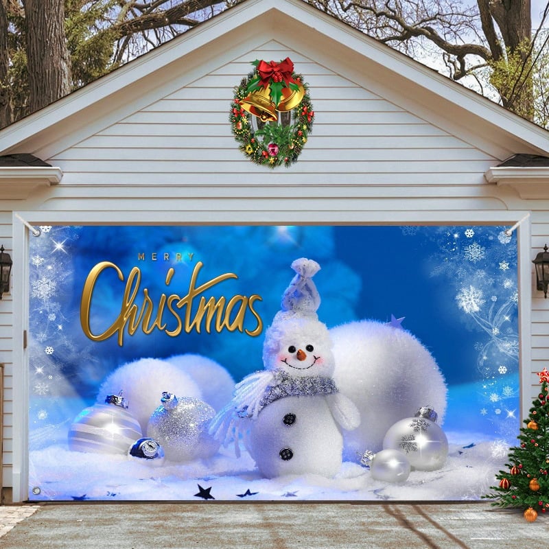 🎄 Christmas  Reusable Garage Door Decoration