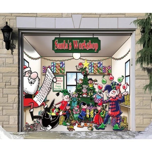 🎄 Christmas  Reusable Garage Door Decoration