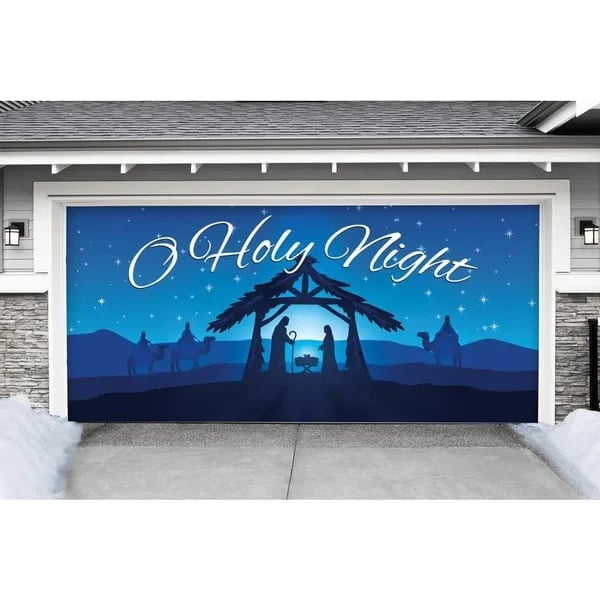 🎄 Christmas  Reusable Garage Door Decoration