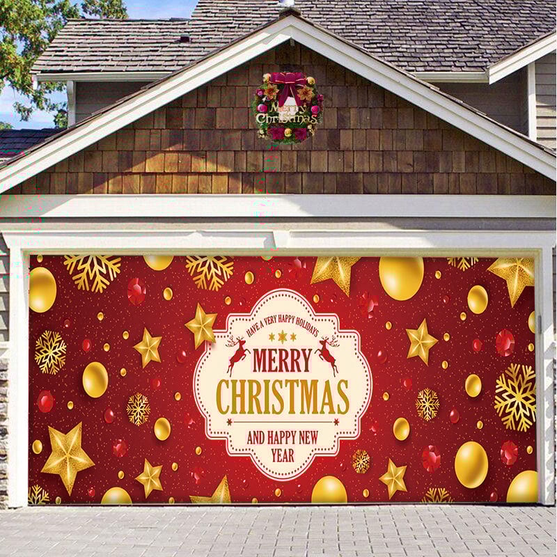 🎄 Christmas  Reusable Garage Door Decoration