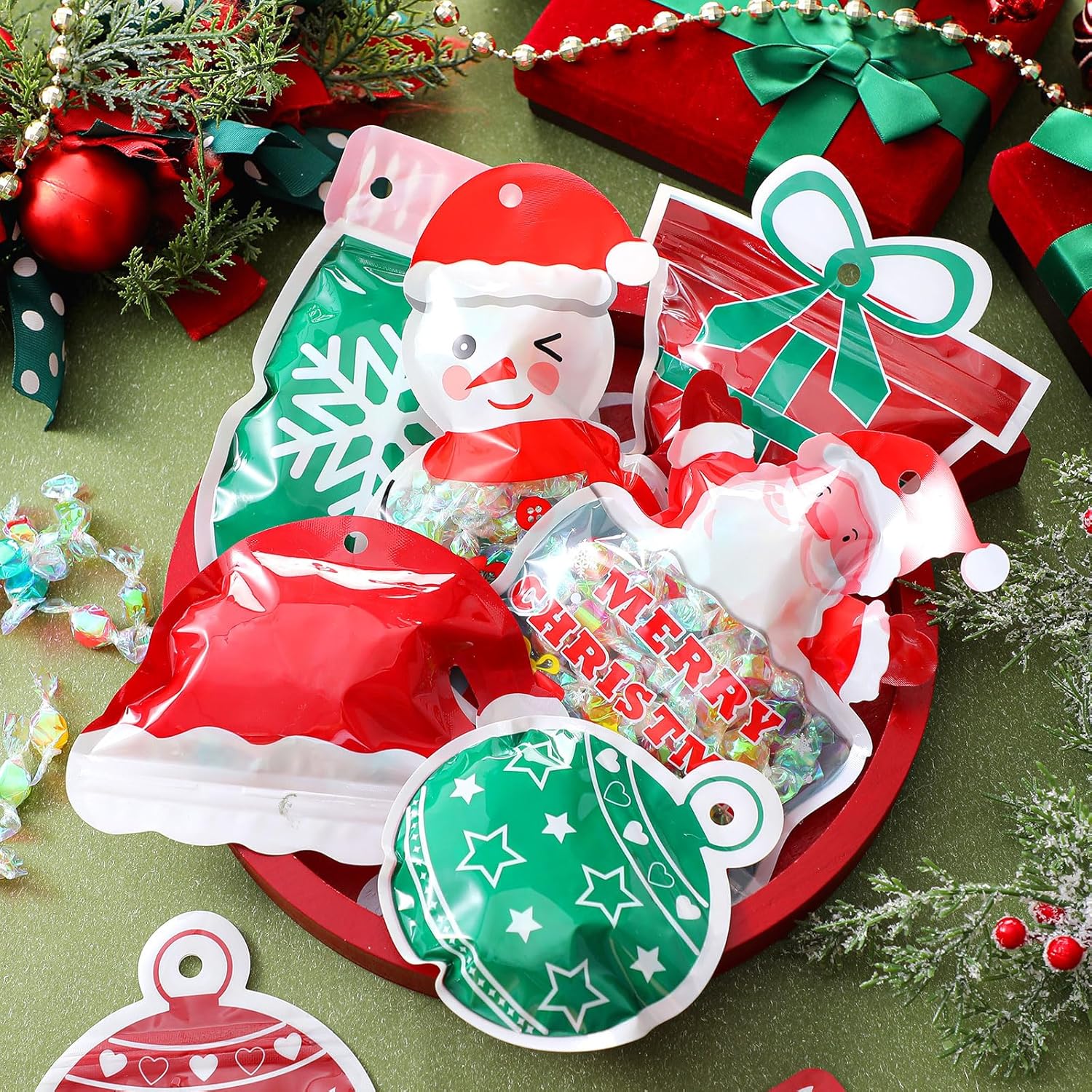 Christmas Candy🍬 Sealing Bags Christmas Winter Holiday Party Gifts🎁