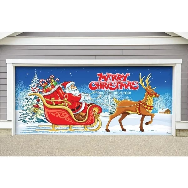 🎄 Christmas  Reusable Garage Door Decoration