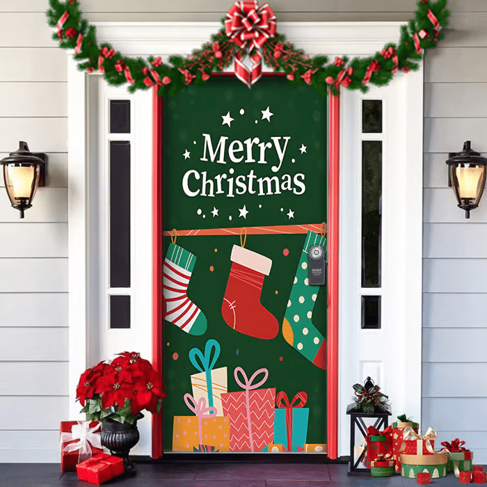 🌟2024 Christmas Front Door Decoration