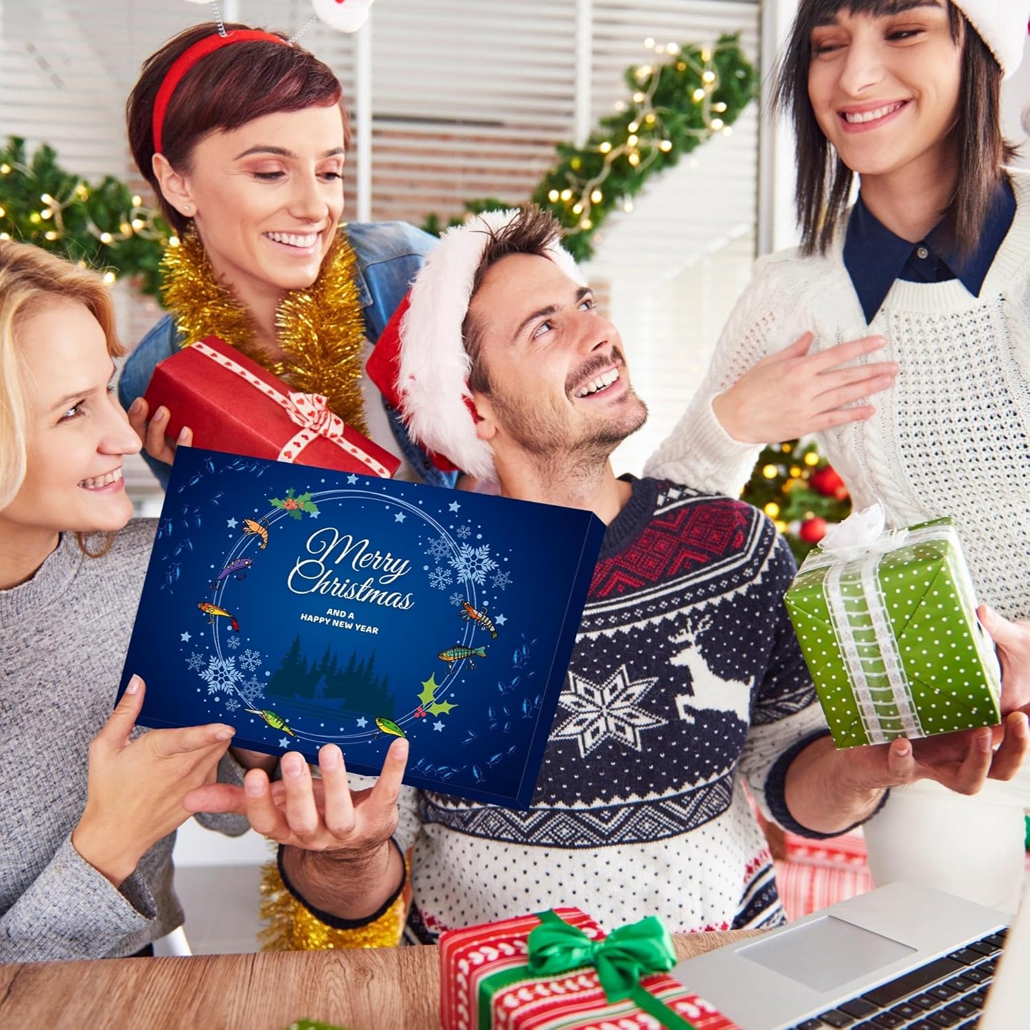 🏆2025 Christmas Hot Sale⚡ 2025 Fishing Advent Calendar - 24 Days of Fishing Lures & Gifts